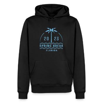 Matching Spring Break Beach Vacation idea - Florid - Men’s Premium Organic Hoodie - black - Front - Nico (187cm)