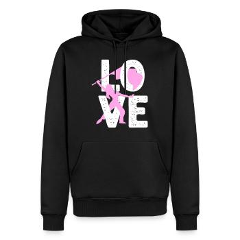 Cool Color Guard For Women Girls Marching Band Fla - Men’s Premium Organic Hoodie - black - Front - Nico (187cm)