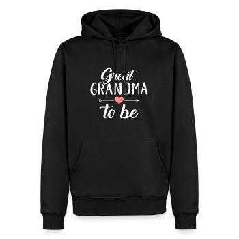 Great grandma to bewilldragon if funpeople animal - Men’s Premium Organic Hoodie - black - Front - Nico (187cm)