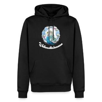 Wellensittich Mama Budgie Mom Sittich Vogelfreund - Männer Premium Bio Hoodie - Schwarz - Vorne - Nico (187cm)