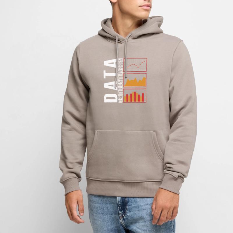 Behavioral Analyst Shirt, Daten oder nicht Männer Premium Bio Hoodie