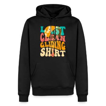 Gleitschirmfliegen Last Clean Gliding Shirt - Männer Premium Bio Hoodie - Schwarz - Vorne - Nico (187cm)