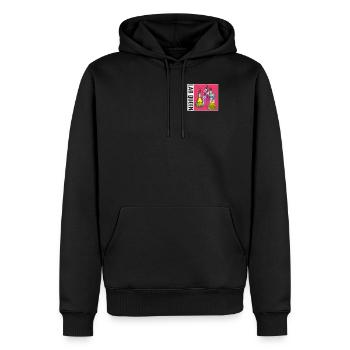 Science Shirt, Lab Queen T-Shirt, Medizin Medizin - Männer Premium Bio Hoodie - Schwarz - Vorne - Nico (187cm)