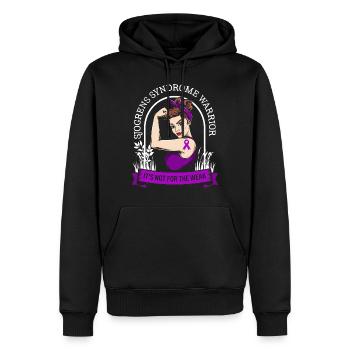 Sjögren-Syndrom-Shirt, es ist nichts für Schwache - Männer Premium Bio Hoodie - Schwarz - Vorne - Nico (187cm)