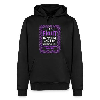 Sjögren's Syndrome Awareness Shirt, I'm In The - Men’s Premium Organic Hoodie - black - Front - Nico (187cm)