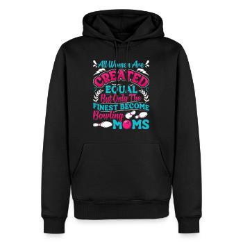 Chemise de bowling Toutes les femmes sont créées égales Damen - Sweat à capuche Premium bio Homme - noir - Devant - Nico (187cm)