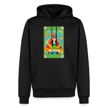 Happy Nowruz Shirt, Spring In Color Tee, Iranian - Men’s Premium Organic Hoodie - black - Front - Nico (187cm)