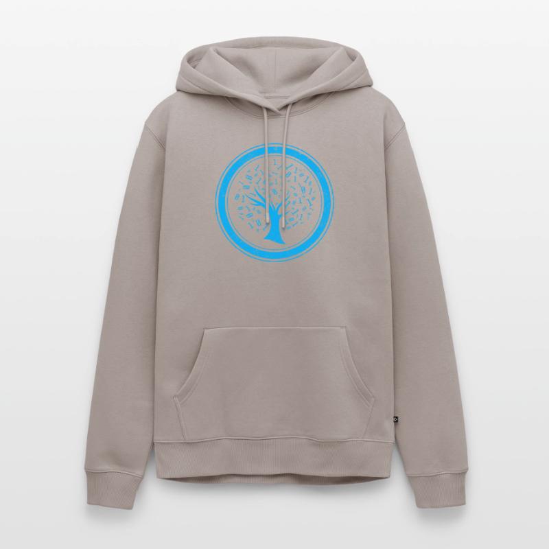 Programmer Shirt, Binary Tree Computer Science Men’s Premium Organic Hoodie