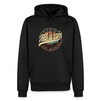 Je Suis Une Médecin Qui Déchire Humour T Shirt - Men’s Premium Organic Hoodie - black - Front - Nico (187cm)