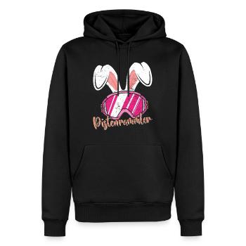 Apres-Ski Pistenrammler Skihasen Ski Party - Männer Premium Bio Hoodie - Schwarz - Vorne - Nico (187cm)