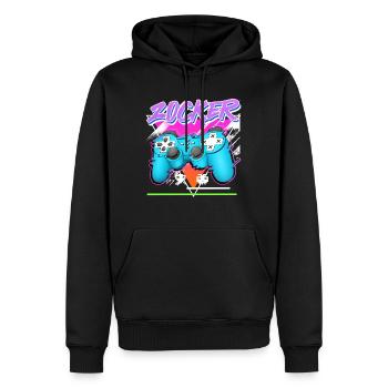 Videospiele Video Gaming ZOCKER Video Spieler - Männer Premium Bio Hoodie - Schwarz - Vorne - Nico (187cm)