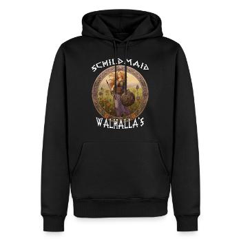 Walhalla Maidens Das Geschenk heldenhafte Frauen - Männer Premium Bio Hoodie - Schwarz - Vorne - Nico (187cm)