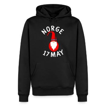 Syttende Mai T-Shirts 17. Mai Norwegen Norwegisch - Männer Premium Bio Hoodie - Schwarz - Vorne - Nico (187cm)