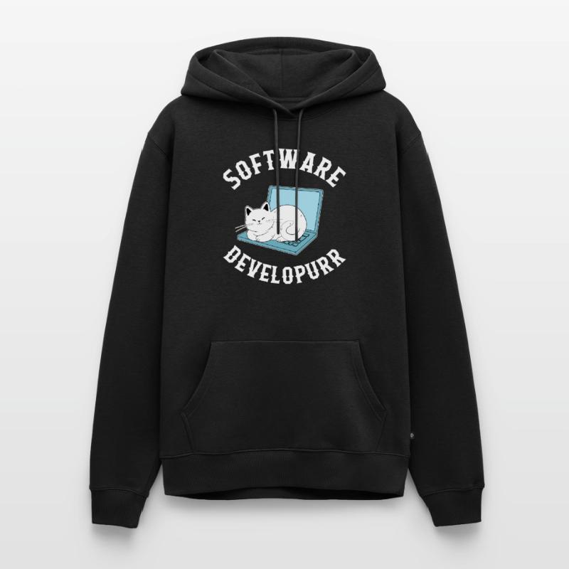 Programmierer-Hemd, Softwareentwickler-T-Shirt, Codierung Männer Premium Bio Hoodie