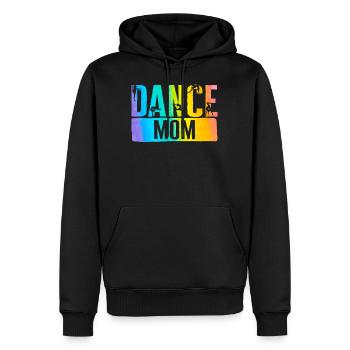 Chemise de danse, danse maman Tee, danseuse maman amant, - Sweat à capuche Premium bio Homme - noir - Devant - Nico (187cm)