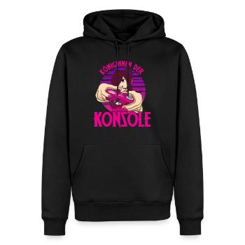 Königinnen der Konsole Zocken Frauen Video Spiel - Männer Premium Bio Hoodie - Schwarz - Vorne - Nico (187cm)