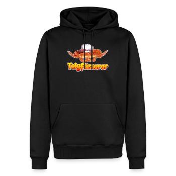 Teigflüsterer Backliebhaber Backfans Backen - Männer Premium Bio Hoodie - Schwarz - Vorne - Nico (187cm)
