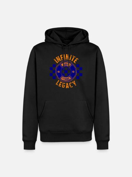 Chemise du Titanic, Infinite Legacy Tee, cadeau pour - Sweat à capuche Premium bio Homme - noir