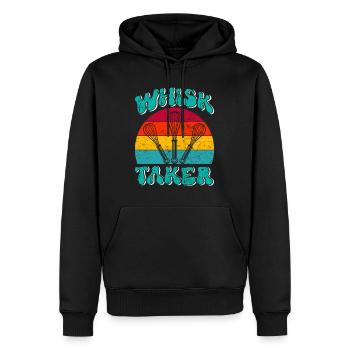 Bäcker Whisk Taker Backliebhaber Backen Teig - Männer Premium Bio Hoodie - Schwarz - Vorne - Nico (187cm)