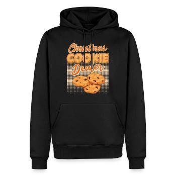 Cookie Dealer Bakery Baking Lovers Baking - Men’s Premium Organic Hoodie - black - Front - Nico (187cm)