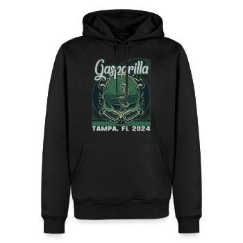 Gasparilla 2024 Trident Sea Tampa FL - Sweat à capuche Premium bio Homme - noir - Devant - Nico (187cm)