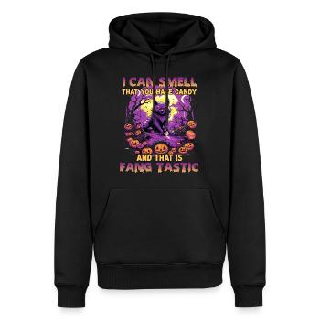 Costume d'Halloween de loup-garou kawaii pour les - Sweat à capuche Premium bio Homme - noir - Devant - Nico (187cm)