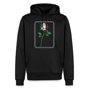Mexican Shirt, Mexico Flag Mexican Tee, Gift For - Men’s Premium Organic Hoodie - black - Front - Nico (187cm)