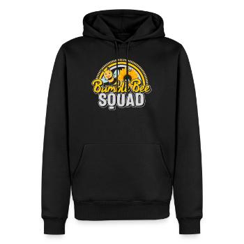 Chemise de famille, Bumble Bee Squad Tee, cadeau pour - Sweat à capuche Premium bio Homme - noir - Devant - Nico (187cm)