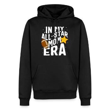 Maillot de football, dans mon tee-shirt All Star Era, Football - Sweat à capuche Premium bio Homme - noir - Devant - Nico (187cm)