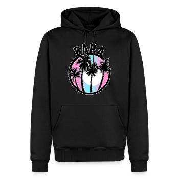 Para Professional Hemd, Para Beach T-Shirt, Para - Männer Premium Bio Hoodie - Schwarz - Vorne - Nico (187cm)