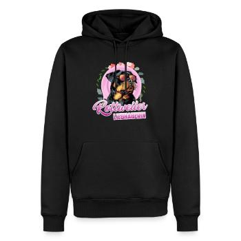 ROTTWEILER LIEBHABERIN Rottie Besitzer Rottweiler - Männer Premium Bio Hoodie - Schwarz - Vorne - Nico (187cm)