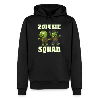 Halloween Kostüm Kinder ZOMBIE SQUAD Lustiges - Männer Premium Bio Hoodie - Schwarz - Vorne - Nico (187cm)