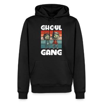 Halloween Kostüm Kinder GHOUL GANG Gruseliges - Männer Premium Bio Hoodie - Schwarz - Vorne - Nico (187cm)