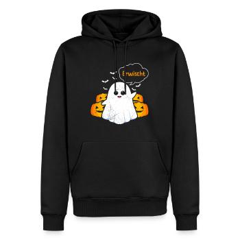 Halloween Kostüm Kinder ERWISCHT Lustiges - Männer Premium Bio Hoodie - Schwarz - Vorne - Nico (187cm)