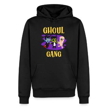 Halloween Kostüm Kinder GHUL BANDE Lustiges - Männer Premium Bio Hoodie - Schwarz - Vorne - Nico (187cm)