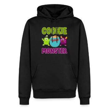Halloween Kostüm Lustiges Halloween - Männer Premium Bio Hoodie - Schwarz - Vorne - Nico (187cm)