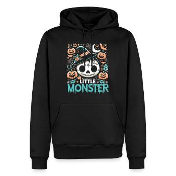 Little Monster Kids Halloween - Men’s Premium Organic Hoodie - black - Front - Nico (187cm)
