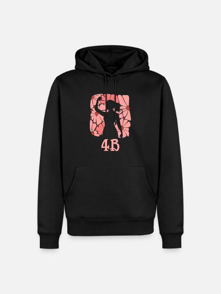 4B Movement Feminism Korean Strong Women - Men’s Premium Organic Hoodie - black