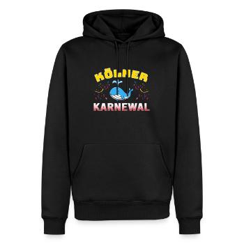 Carnaval de CologneCarnavalWAL - Sweat à capuche Premium bio Homme - noir - Devant - Nico (187cm)