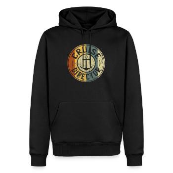 Kreuzfahrt Kreuzfahrtdirektor Directeur de croisière - Sweat à capuche Premium bio Homme - noir - Devant - Nico (187cm)