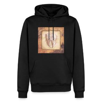 Vintage Art für Zahnarzt & Zahnarzthelferin - Männer Premium Bio Hoodie - Schwarz - Vorne - Nico (187cm)