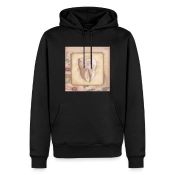 Vintage Art für Zahnarzt & Zahnarzthelferin - Männer Premium Bio Hoodie - Schwarz - Vorne - Nico (187cm)