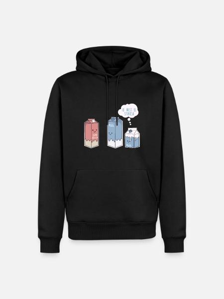 Il doit être espagnol - Sweat à capuche Premium bio Homme - noir
