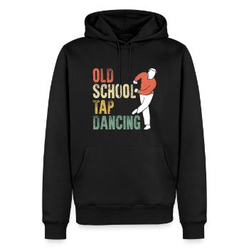 Awesome Old School Tap Dancing For A Tap Dance Tap - Männer Premium Bio Hoodie - Schwarz - Vorne - Nico (187cm)