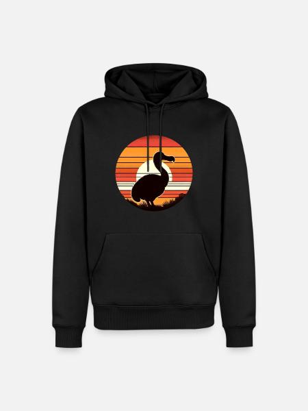 Dodo - Men’s Premium Organic Hoodie - black
