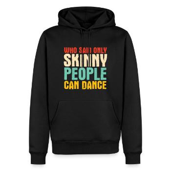 Breakdancing Tanzen für Tänzer - Männer Premium Bio Hoodie - Schwarz - Vorne - Nico (187cm)