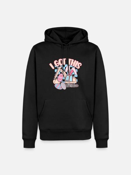 Easter - Men’s Premium Organic Hoodie - black