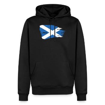 Schottische Flagge für Schotte, Schottin und - Männer Premium Bio Hoodie - Schwarz - Vorne - Nico (187cm)