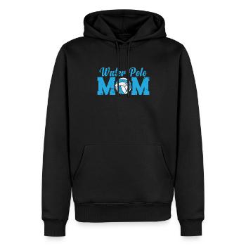 Water Polo Mom Wasserball Ballsport Hobby - Männer Premium Bio Hoodie - Schwarz - Vorne - Nico (187cm)