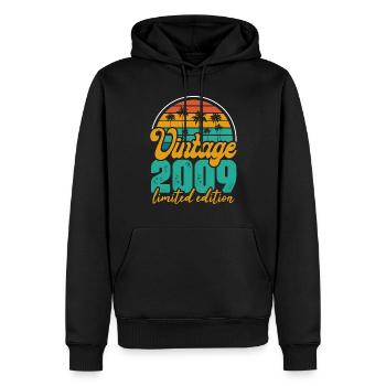 13th Birthday Gift 13 Year Old Birthday - Men’s Premium Organic Hoodie - black - Front - Nico (187cm)